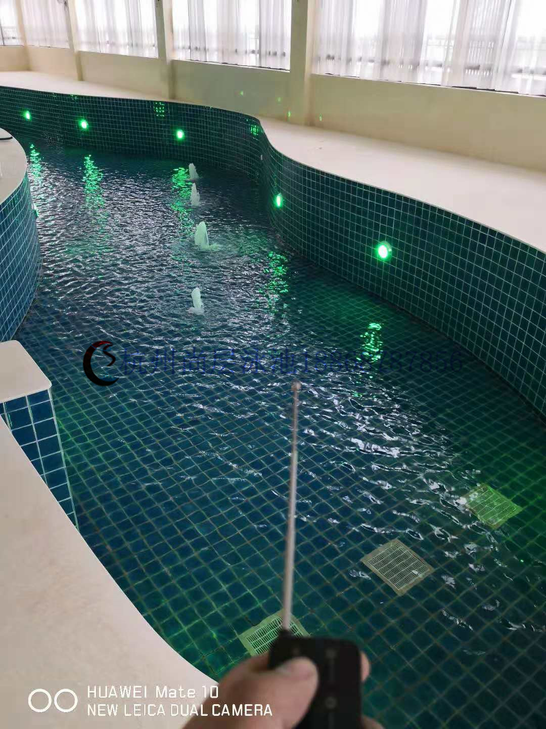 室內恒溫泳池 可變色泳池燈 5A景區泳池 蕭山瑪雅島